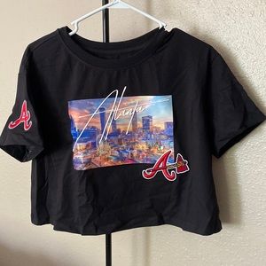 Atlanta Braves crop top